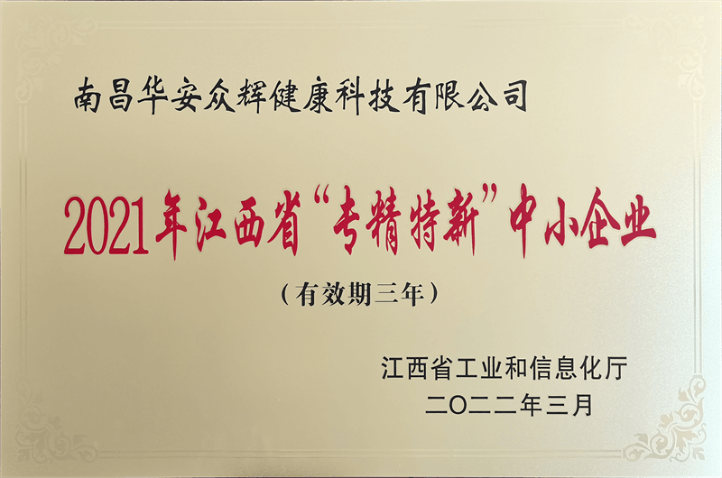 2021年专精特新中幼企业